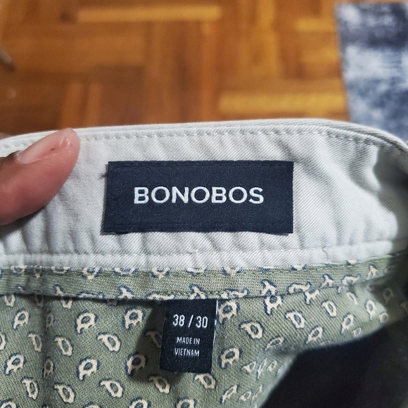 Bonobos Mens Chino Pants Lt Gray Size W38 L30 Cotton - Picture 5 of 9